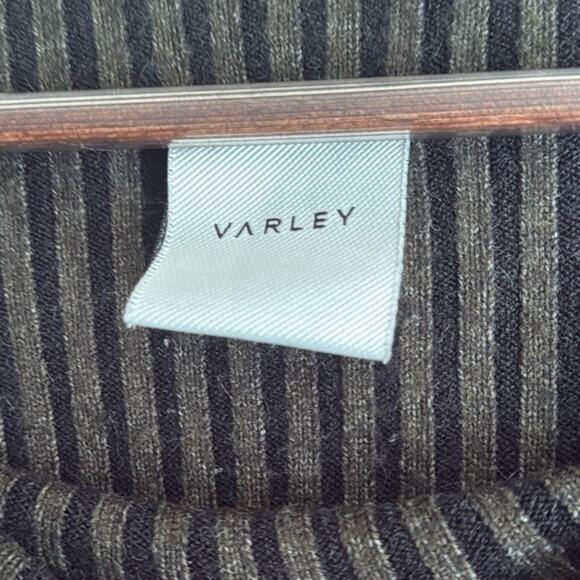 Varley Grant Knit Green Ribbed Sweater Sz M - Picture 2 of 4